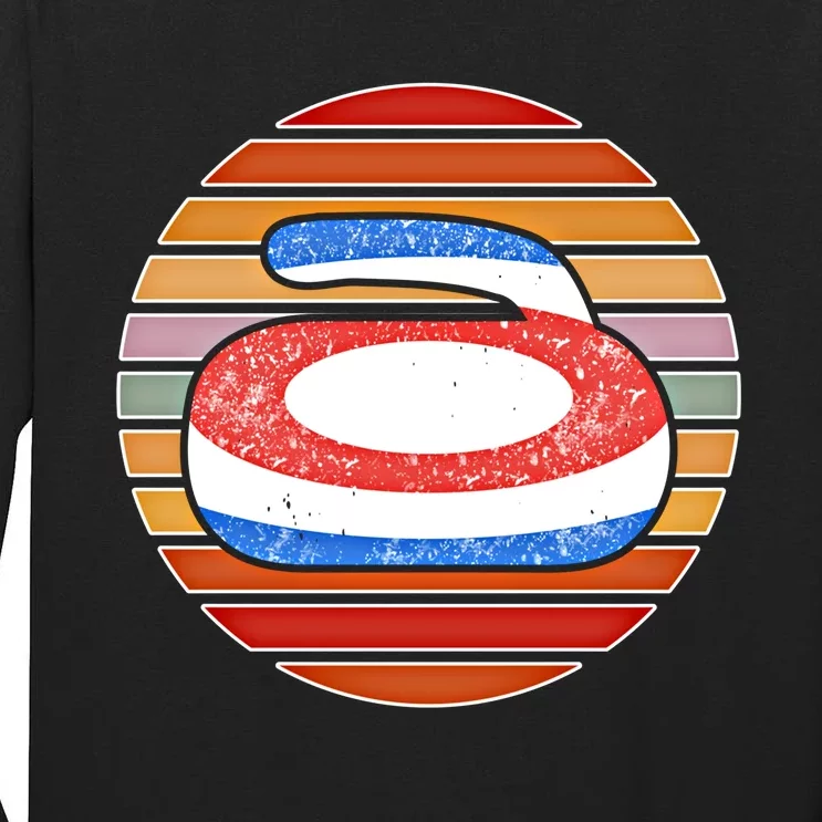 Curling Gift Tall Long Sleeve T-Shirt