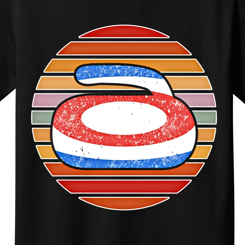 Curling Gift Kids T-Shirt