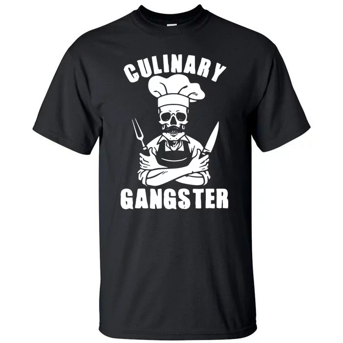 Culinary Gangster Cool Cooking Guru Tall T-Shirt