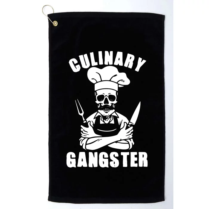 Culinary Gangster Cool Cooking Guru Platinum Collection Golf Towel