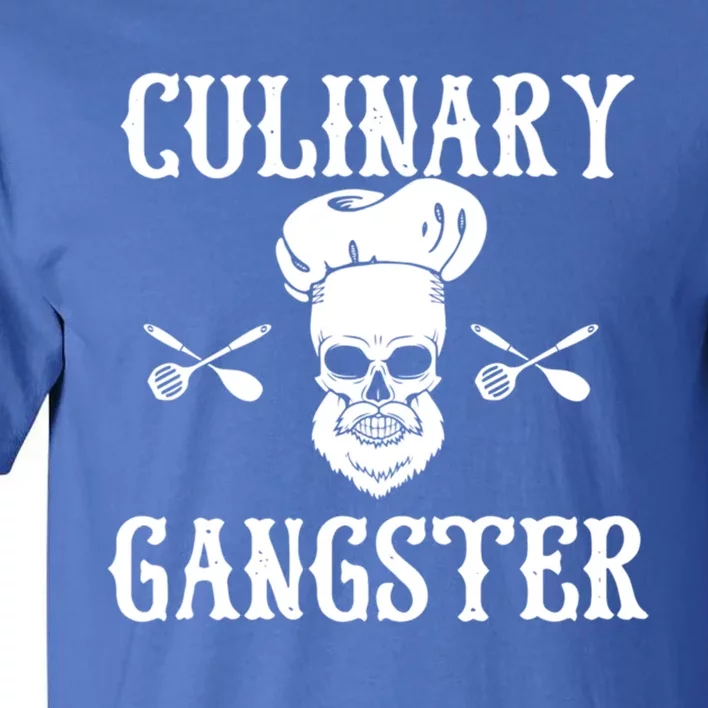 Culinary Gangster Cool Cooking Guru Gift Tall T-Shirt