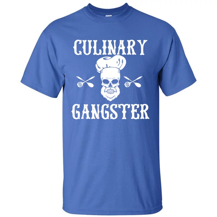 Culinary Gangster Cool Cooking Guru Gift Tall T-Shirt