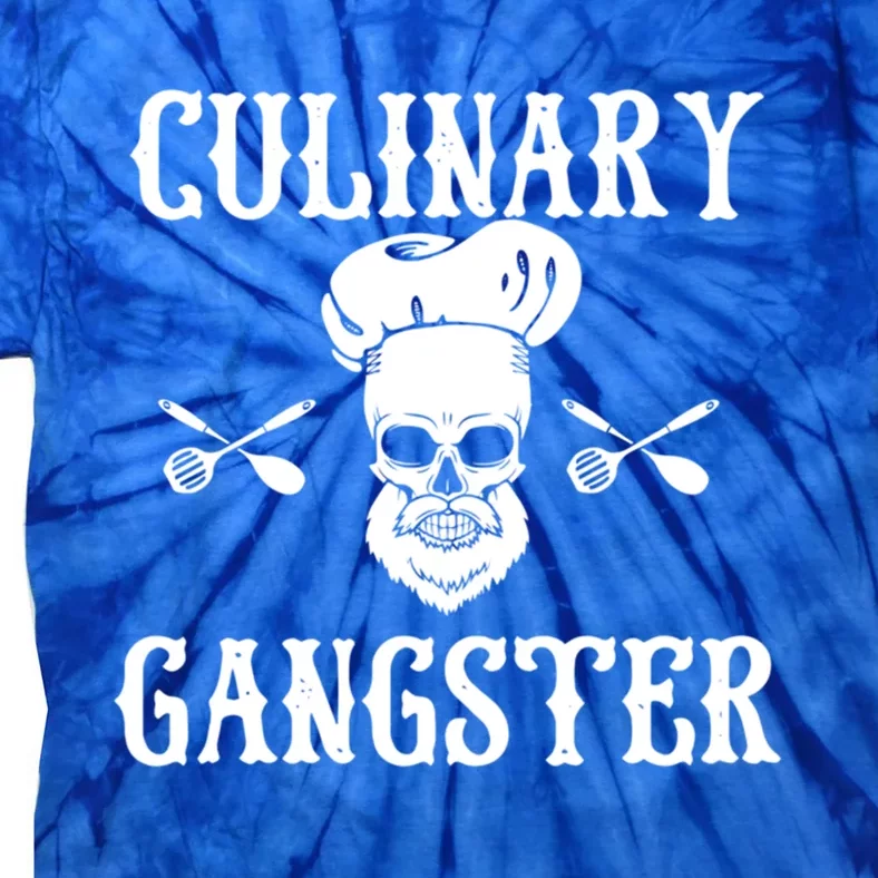 Culinary Gangster Cool Cooking Guru Gift Tie-Dye T-Shirt