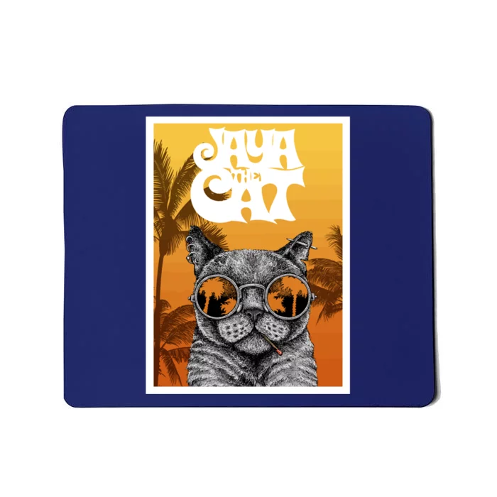 Cats Glasses Mousepad