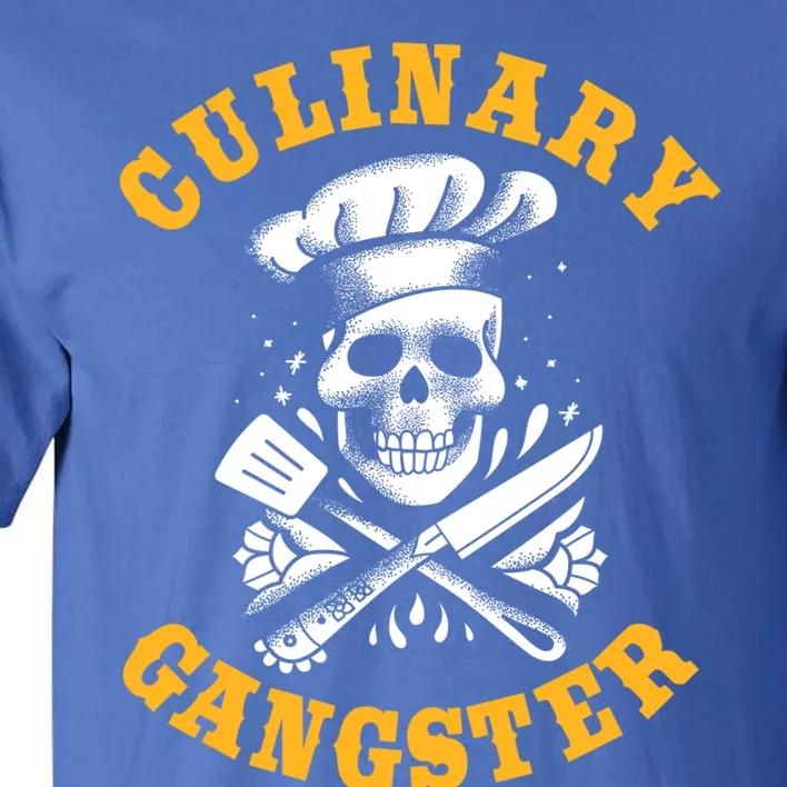 Culinary Gangster Cool Cooking Guru Gift Tall T-Shirt