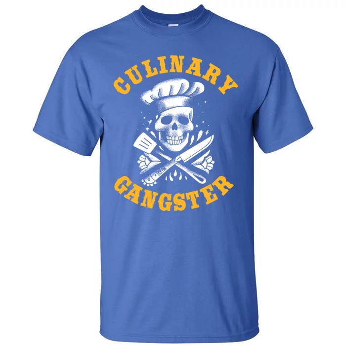 Culinary Gangster Cool Cooking Guru Gift Tall T-Shirt