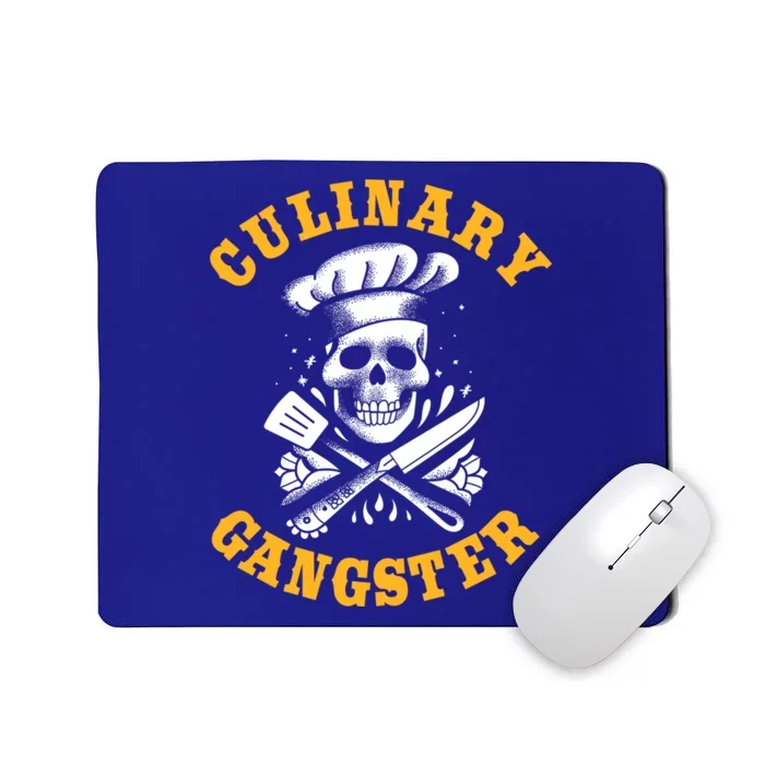 Culinary Gangster Cool Cooking Guru Gift Mousepad