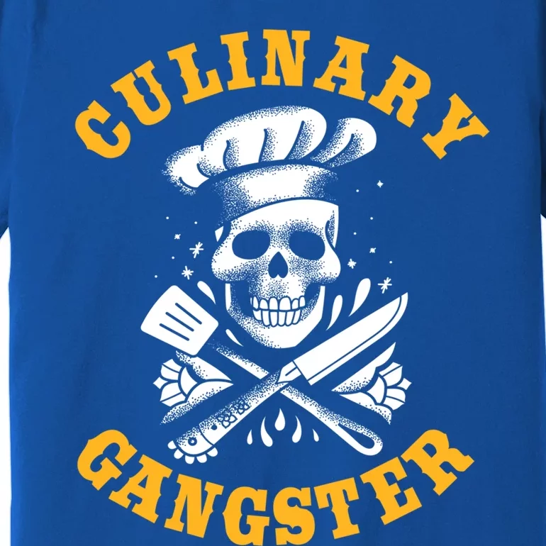 Culinary Gangster Cool Cooking Guru Gift Premium T-Shirt