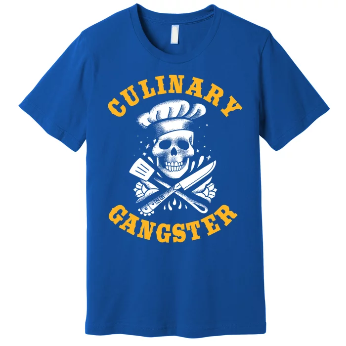 Culinary Gangster Cool Cooking Guru Gift Premium T-Shirt