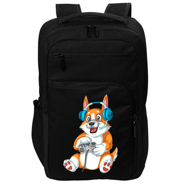 Corgi Gamer Impact Tech Backpack