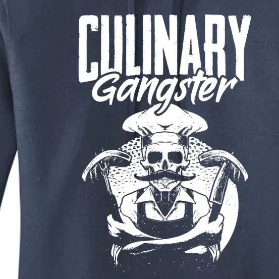 Culinary Gangster Cooking Culinary Art Cuisine Cook Chef Meaningful Gift Women's Pullover Hoodie