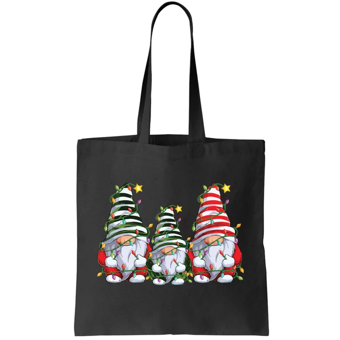 Christmas Gnomes Tote Bag