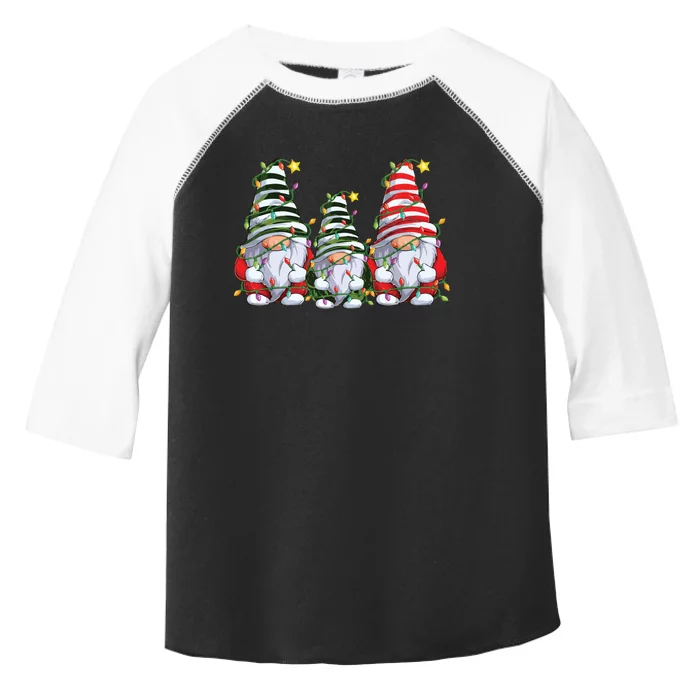 Christmas Gnomes Toddler Fine Jersey T-Shirt