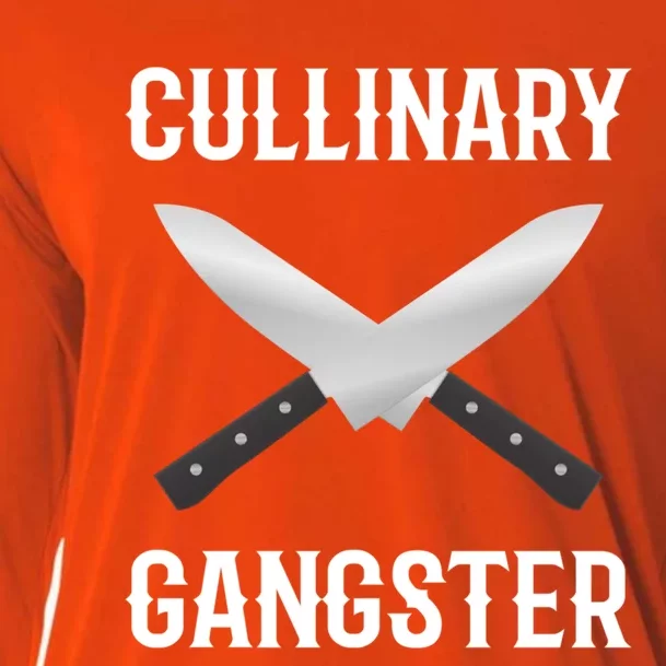 Culinary Gangster Culinary Expert Meaningful Gift Cooling Performance Long Sleeve Crew