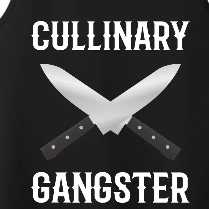 Culinary Gangster Culinary Expert Meaningful Gift Performance Tank