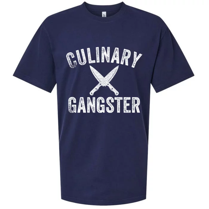 Culinary Gangster Cooking Themed Chefs Cooking Enthusiasts Meaningful Gift Sueded Cloud Jersey T-Shirt