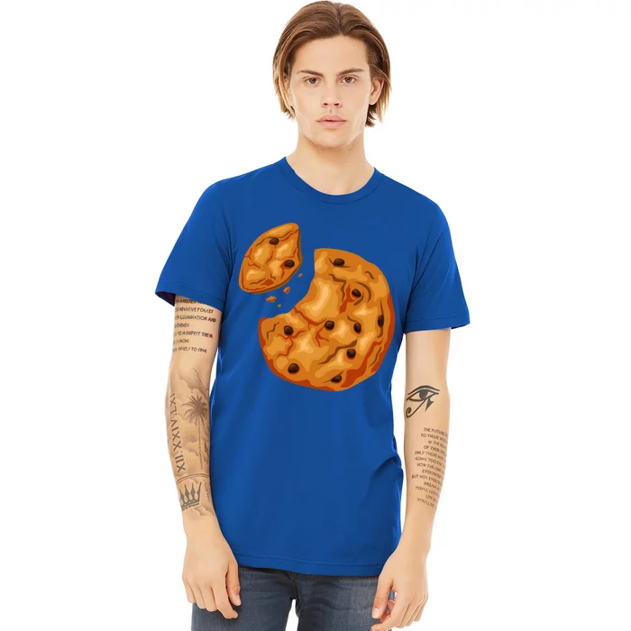 Cookie Gift Chocolate Chip Cookie Costume Gift Premium T-Shirt