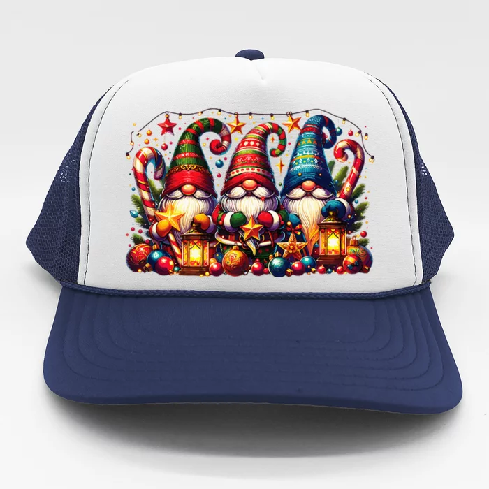 Christmas Gnome Trucker Hat