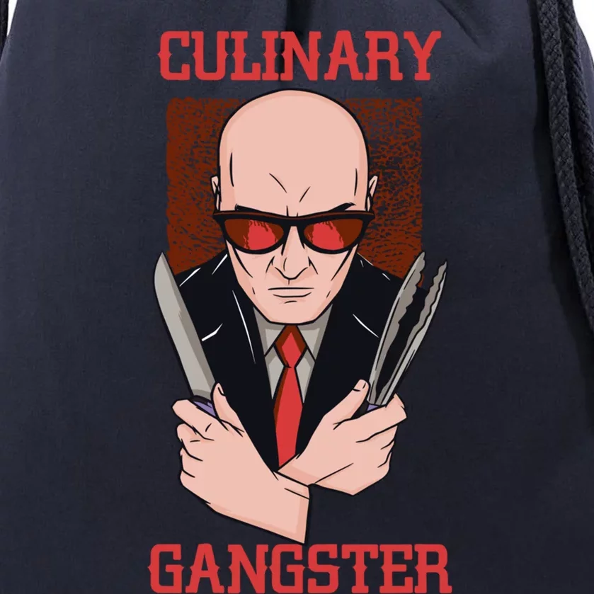 Culinary Gangster Culinary Great Gift Drawstring Bag