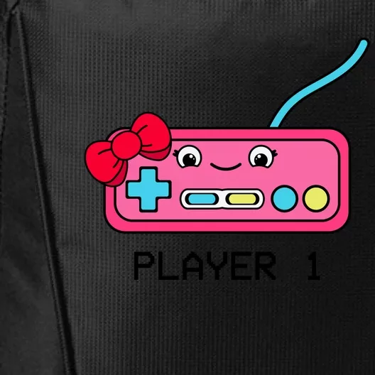 Cute Game Controller Kawaii Joystick Funny Gamer Girl Matching Gamer Couple City Backpack