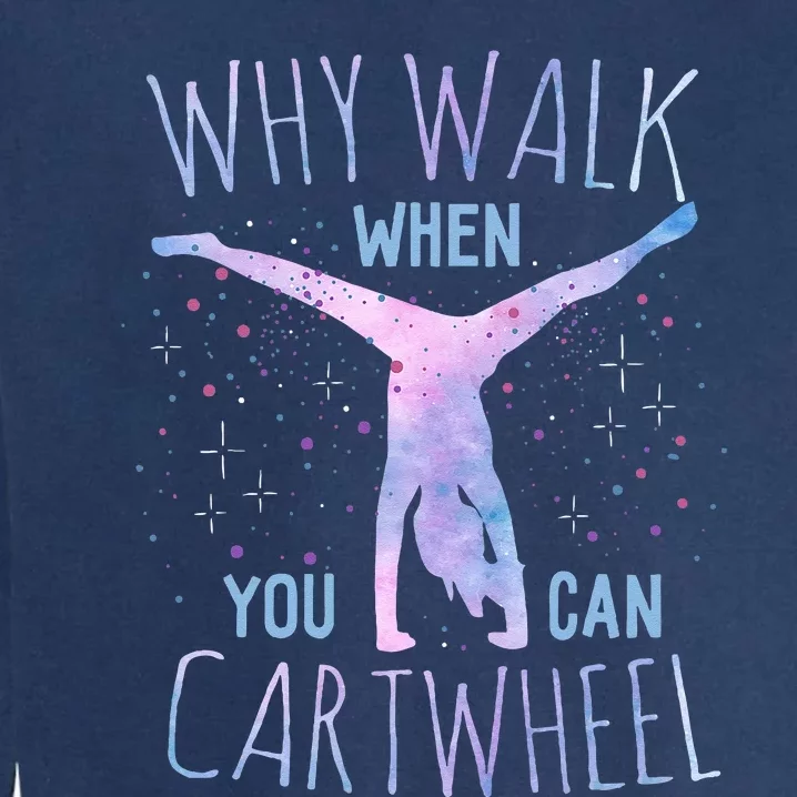 Cartwheel Gymnast Garment-Dyed Sweatshirt