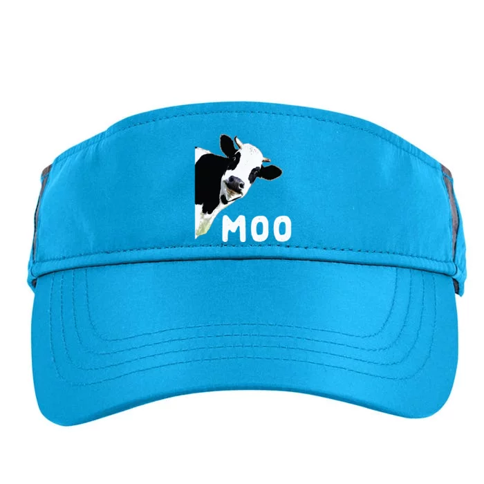 Cow Gift Adult Drive Performance Visor