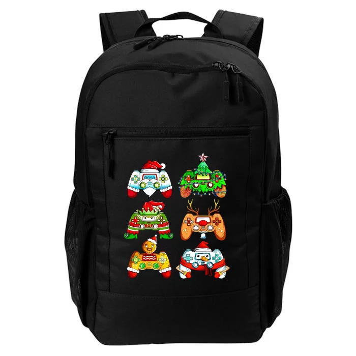 Christmas Gamer Controller Holiday Gift Daily Commute Backpack