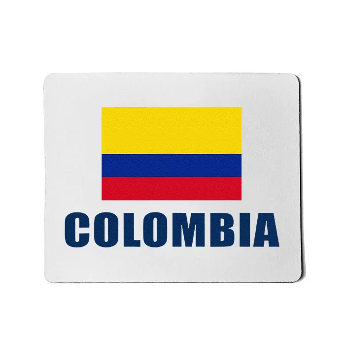 Colombia Gift Columbian Flag Pride Gift Mousepad