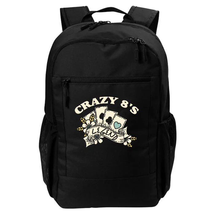 Card Games Crazy Eights Legend Daily Commute Backpack