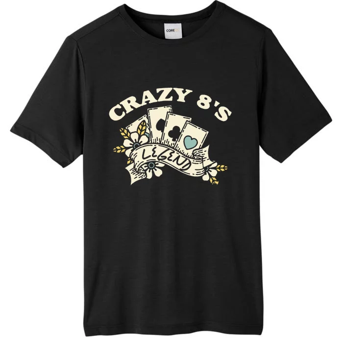 Card Games Crazy Eights Legend ChromaSoft Performance T-Shirt