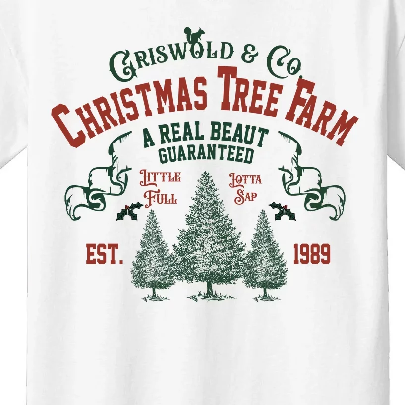 Cool Griswold Christmas Tree Farm Kids T-Shirt