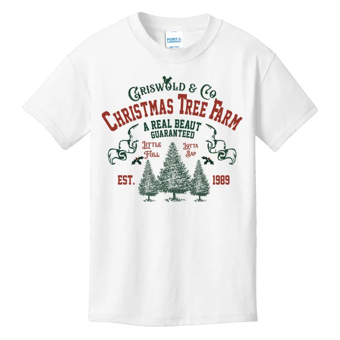 Cool Griswold Christmas Tree Farm Kids T-Shirt