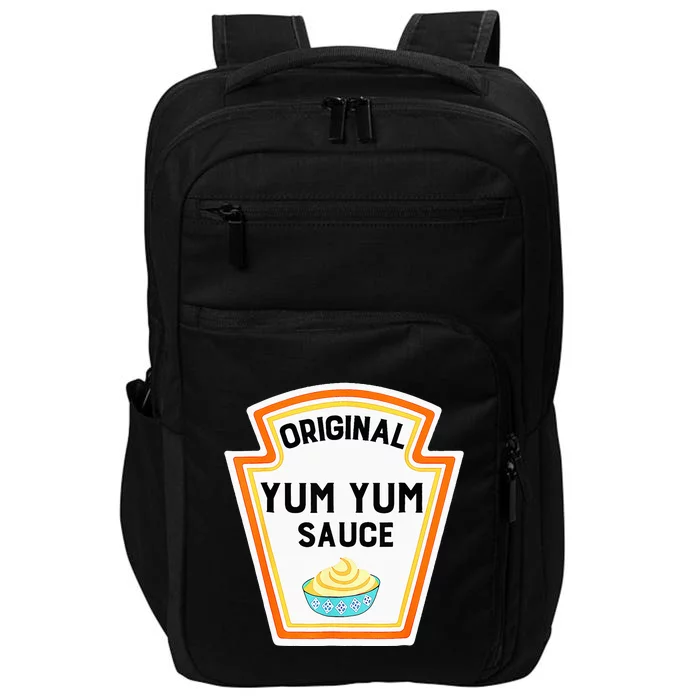 Cute Group Condiments Halloween Costume Family Yum Yum Sauce Impact Tech Backpack