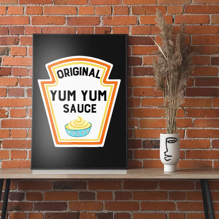 Cute Group Condiments Halloween Costume Family Yum Yum Sauce Poster