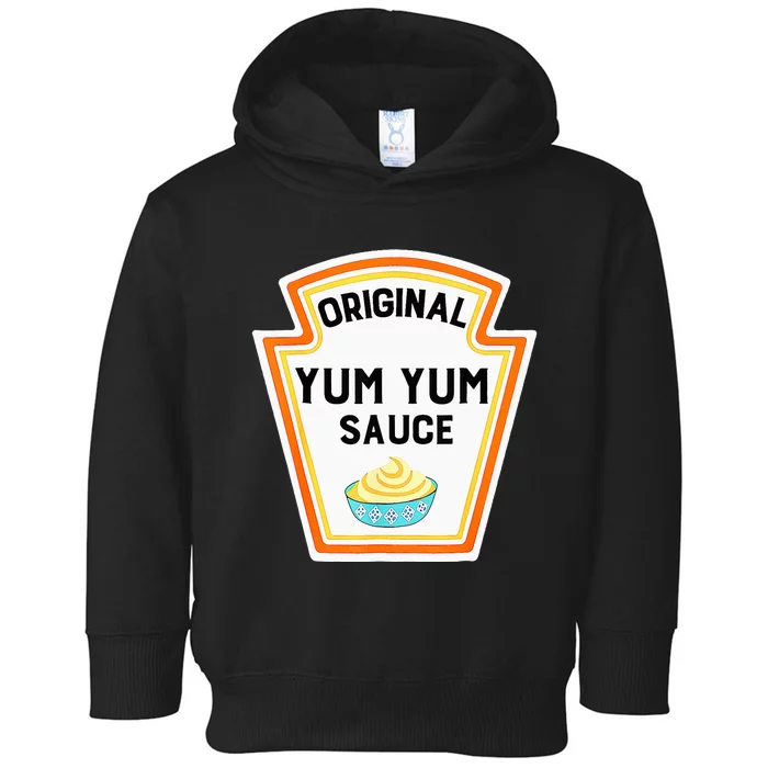 Cute Group Condiments Halloween Costume Family Yum Yum Sauce Toddler Hoodie