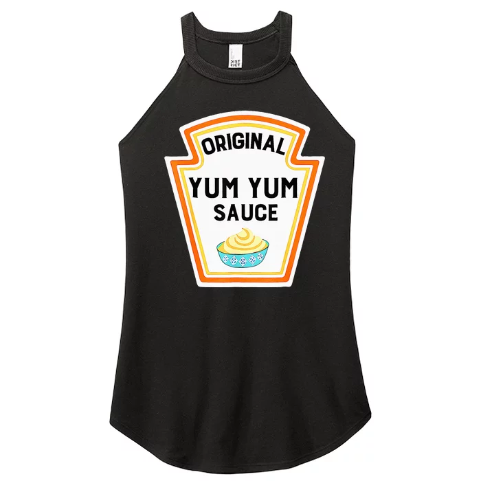 Cute Group Condiments Halloween Costume Family Yum Yum Sauce Women’s Perfect Tri Rocker Tank