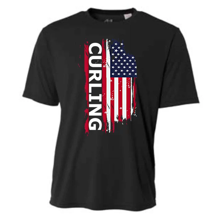 Curling Gift Cooling Performance Crew T-Shirt