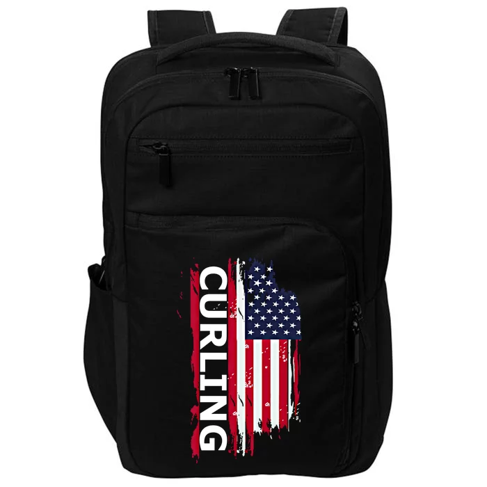 Curling Gift Impact Tech Backpack