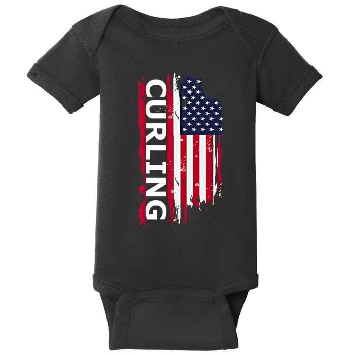 Curling Gift Baby Bodysuit