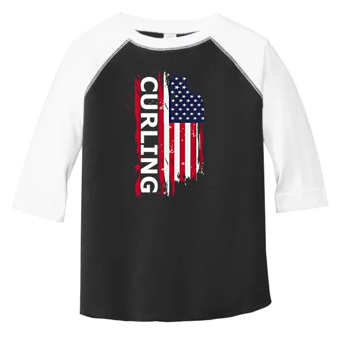 Curling Gift Toddler Fine Jersey T-Shirt