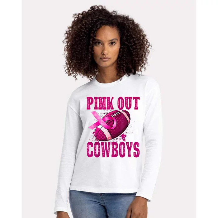 Cowboys Gift Womens Cotton Relaxed Long Sleeve T-Shirt