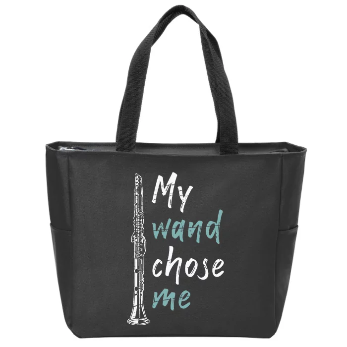 Clarinetist Gift Classical Music Clarinet Zip Tote Bag