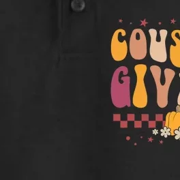 Cousins Giving Cute Pumpkin Cousin Crew Thanksgiving Family Dry Zone Grid Performance Polo