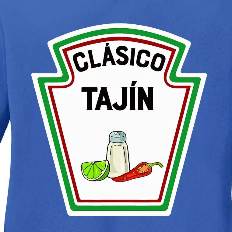 Cute Group Condiments Halloween Costume Family Clásico Tajín Ladies Long Sleeve Shirt