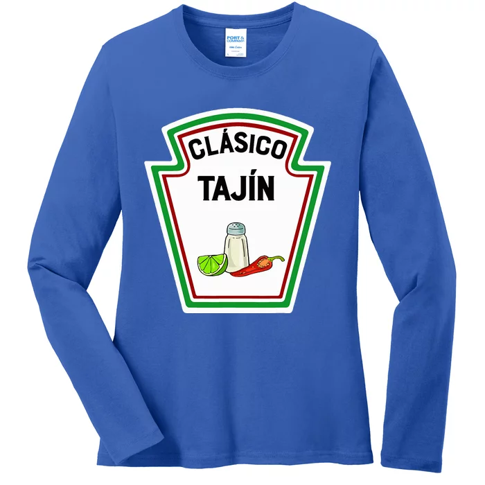 Cute Group Condiments Halloween Costume Family Clásico Tajín Ladies Long Sleeve Shirt