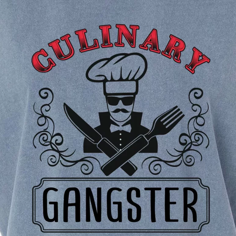 Culinary Gangster Cool Gift Garment-Dyed Women's Muscle Tee