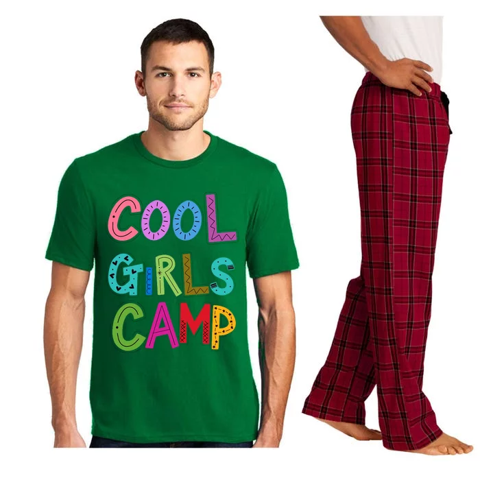 Cool Girl Camp Camping Lovers Girl Wo Pajama Set