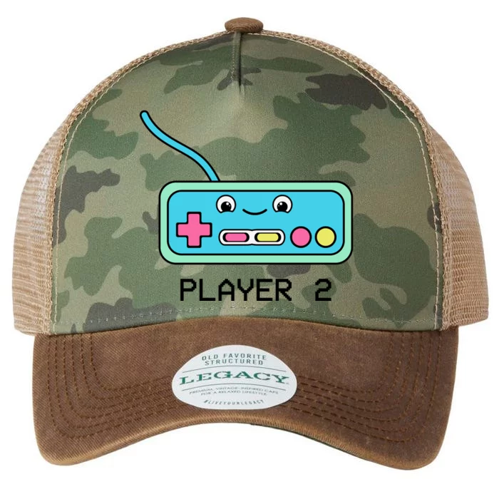 Cute Game Controller Kawaii Joystick Funny Gamer Boy Matching Gamer Couple Legacy Tie Dye Trucker Hat