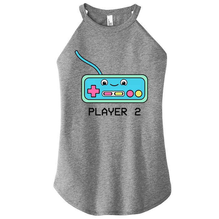 Cute Game Controller Kawaii Joystick Funny Gamer Boy Matching Gamer Couple Women’s Perfect Tri Rocker Tank