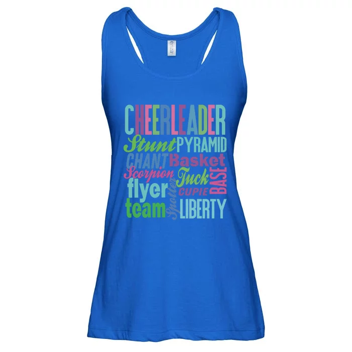 Cheerleader Gift Cheerleading Gift Cheer Teen Mom Ladies Essential Flowy Tank